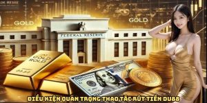 Điều kiện quan trọng thao tác rút tiền Du88