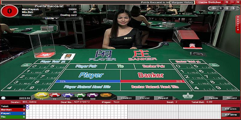Cược hòa Baccarat khó ăn nhưng thưởng cao